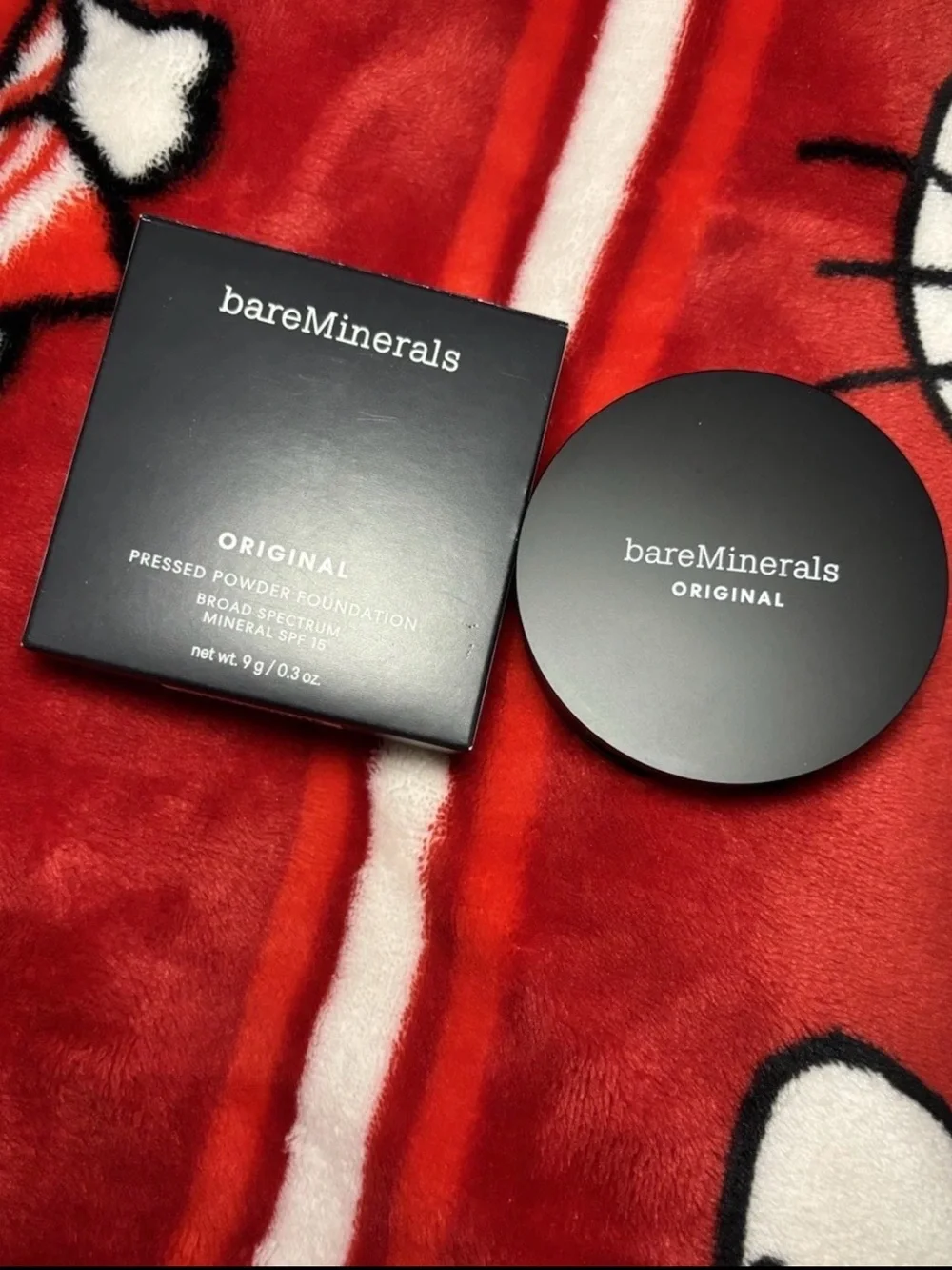 CULT FAV! Bareminerals ORIGINAL TalcFree Pressed Powder Foundation Mineral SPF15